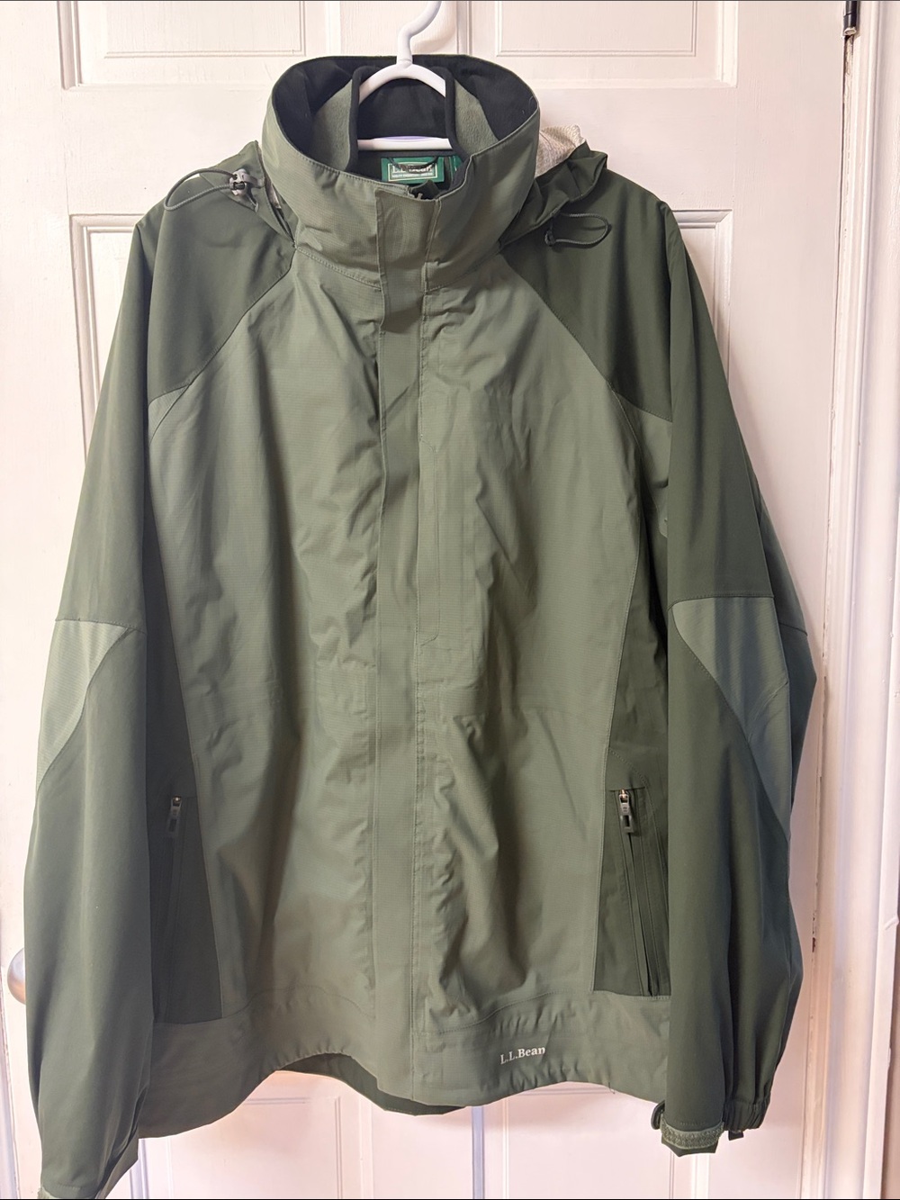 L. L. Bean green three in one three season jacket men’s size large